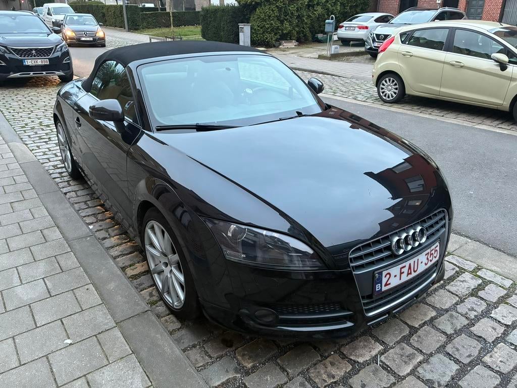 Audi tt mk2 roadster, Autos, Audi, Ordinateur de bord, Cabriolet, Boîte manuelle, Noir