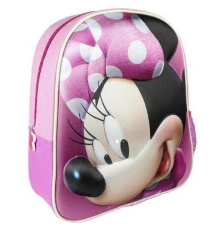 Minnie Mouse 3D Rugzak / Rugtas / Schooltas - 31 cm - Disney, Neuf, 25 à 40 cm, Enlèvement ou Envoi, Disney ou Dora