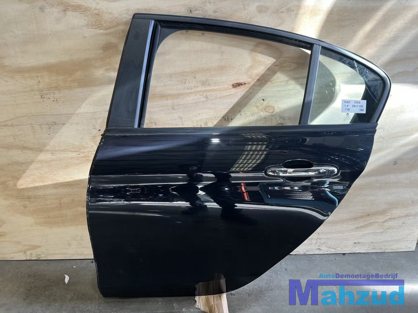 FIAT TIPO hatchback zwart 718 Links achter deur portier 2016, Auto-onderdelen, Gebruikt, Deur, Stellantis Europe S.p.A., Info@stellantis.com