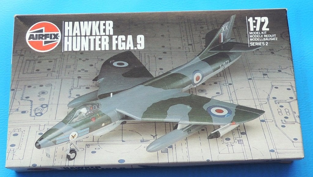 Aitfix Hawket HUNTER FGA 9 1/72ième, neuf, Verzenden, Nieuw, 1:72 tot 1:144, Vliegtuig
