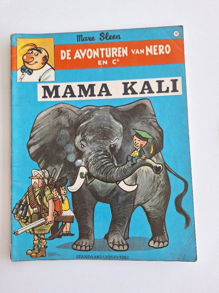 De avonturen van Nero - Mama Kali, Boeken, Gelezen, Marc Sleen, Eén stripboek, Ophalen of Verzenden