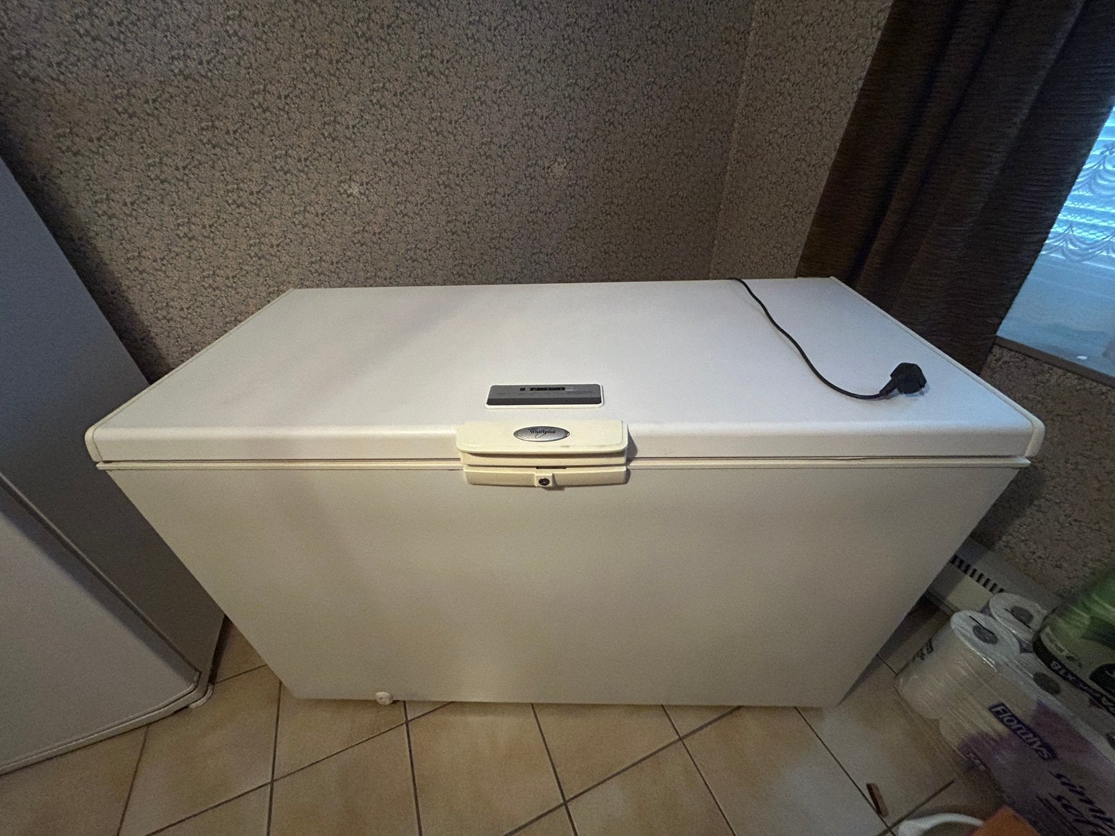 Congélateur bahut Whirpool, Electroménager, Congélateurs, Enlèvement, Utilisé, À Poser, Congélateur