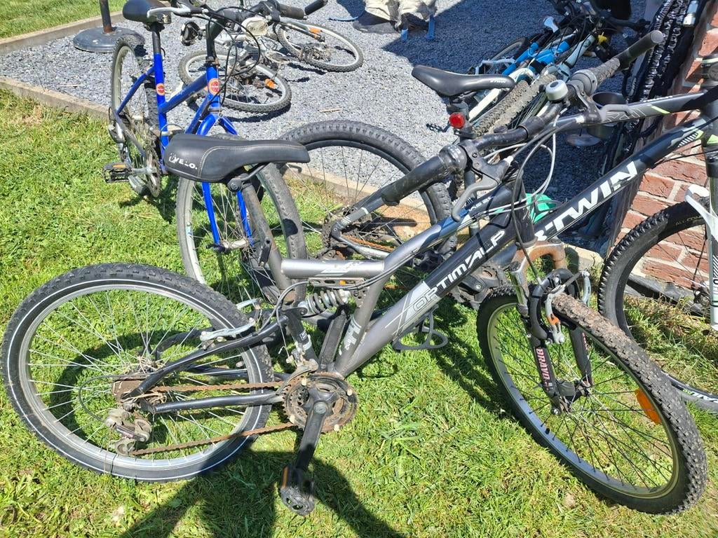 Vélos, Ophalen