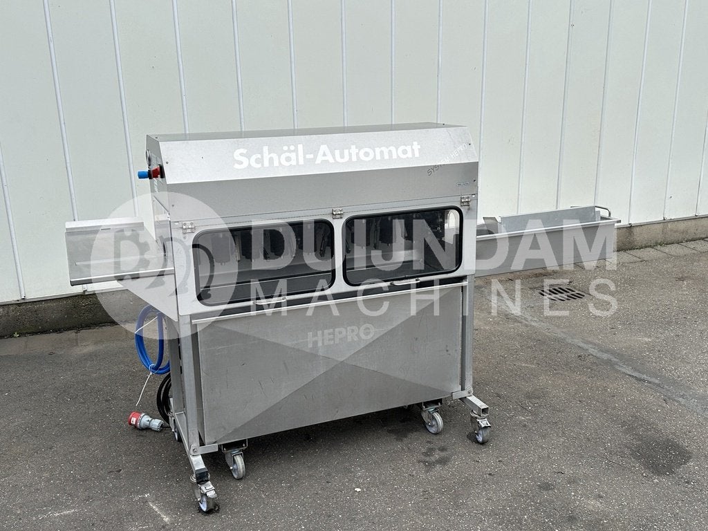 Hepro HSM-180 schilmachine voor asperges