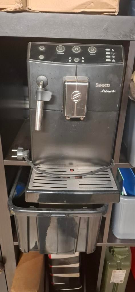 Saeco Minuto volautomatische koffiemachine, Enlèvement, Cafetière, Café en grains, Tuyau à Vapeur