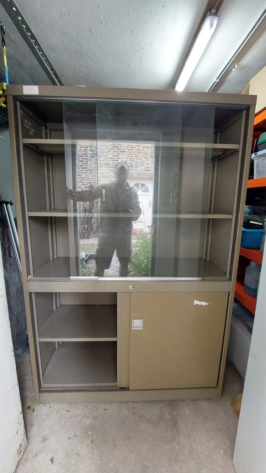 armoire metallique style mewaf 180/120/45, Maison & Meubles, Enlèvement, Utilisé