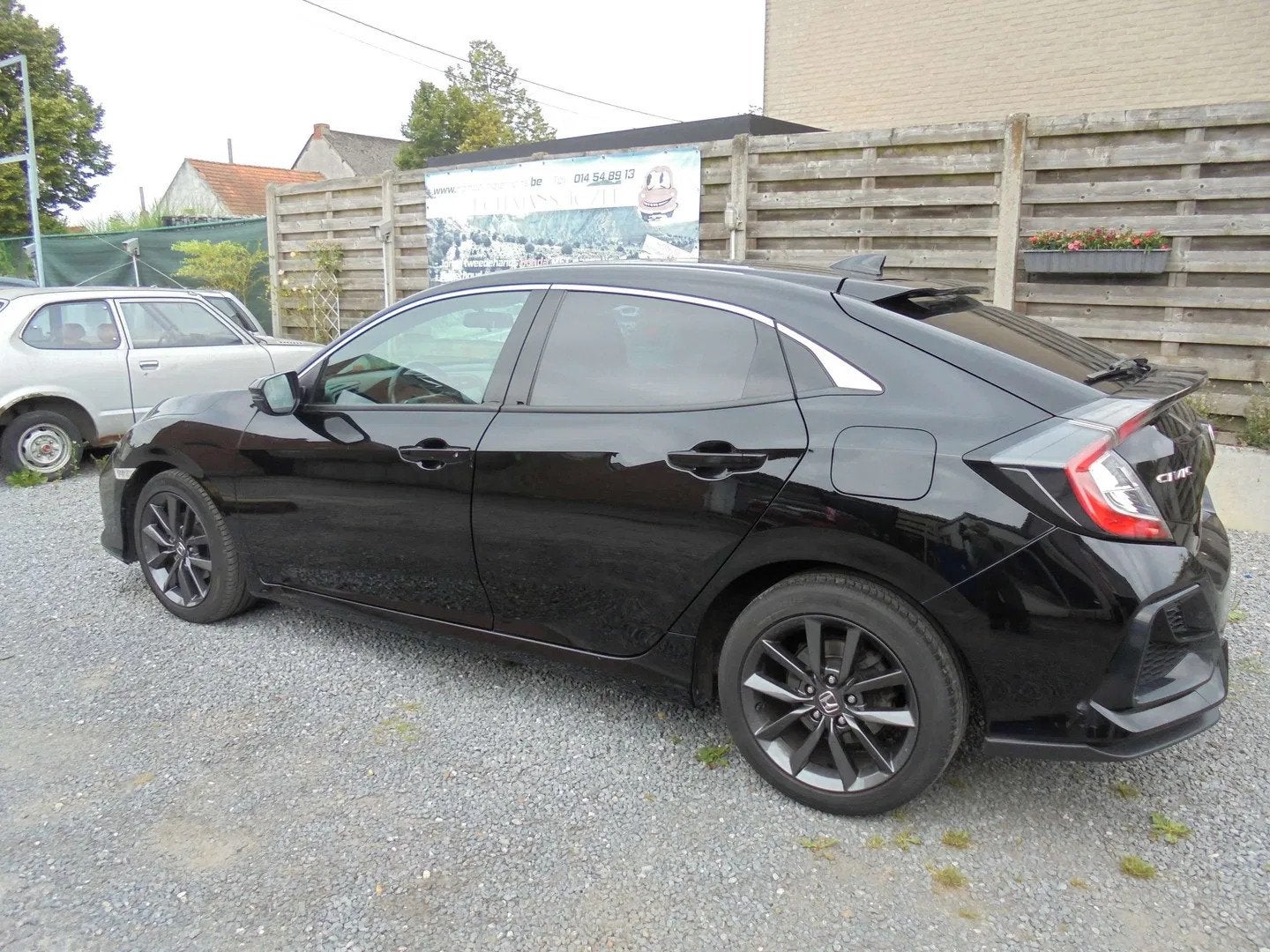 Honda Civic 1.0 i-VTEC Elegance MY21 prachtwagen (bj 2021), Auto's, Stof, Gebruikt, 110 g/km, Bedrijf