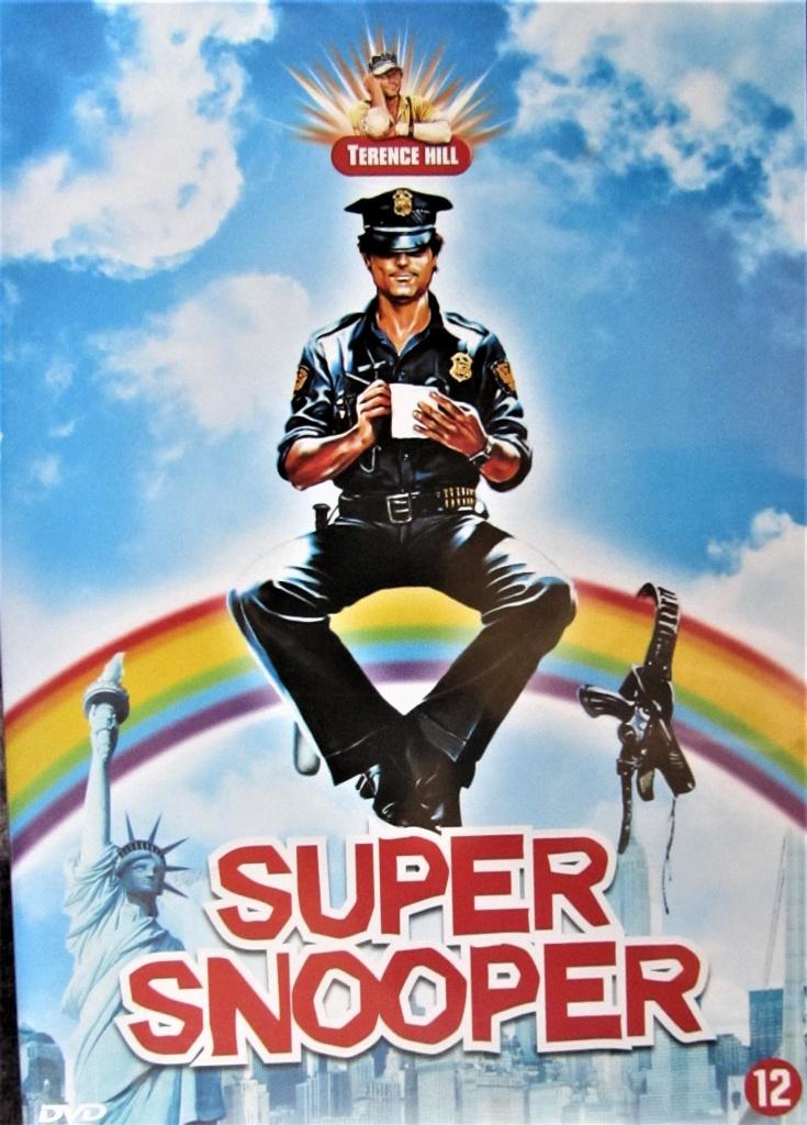 DVD ACTIE- SUPER SNOOPER (TERENCE HILL)., Tous les âges, Enlèvement ou Envoi, Comme neuf, Comédie d'action