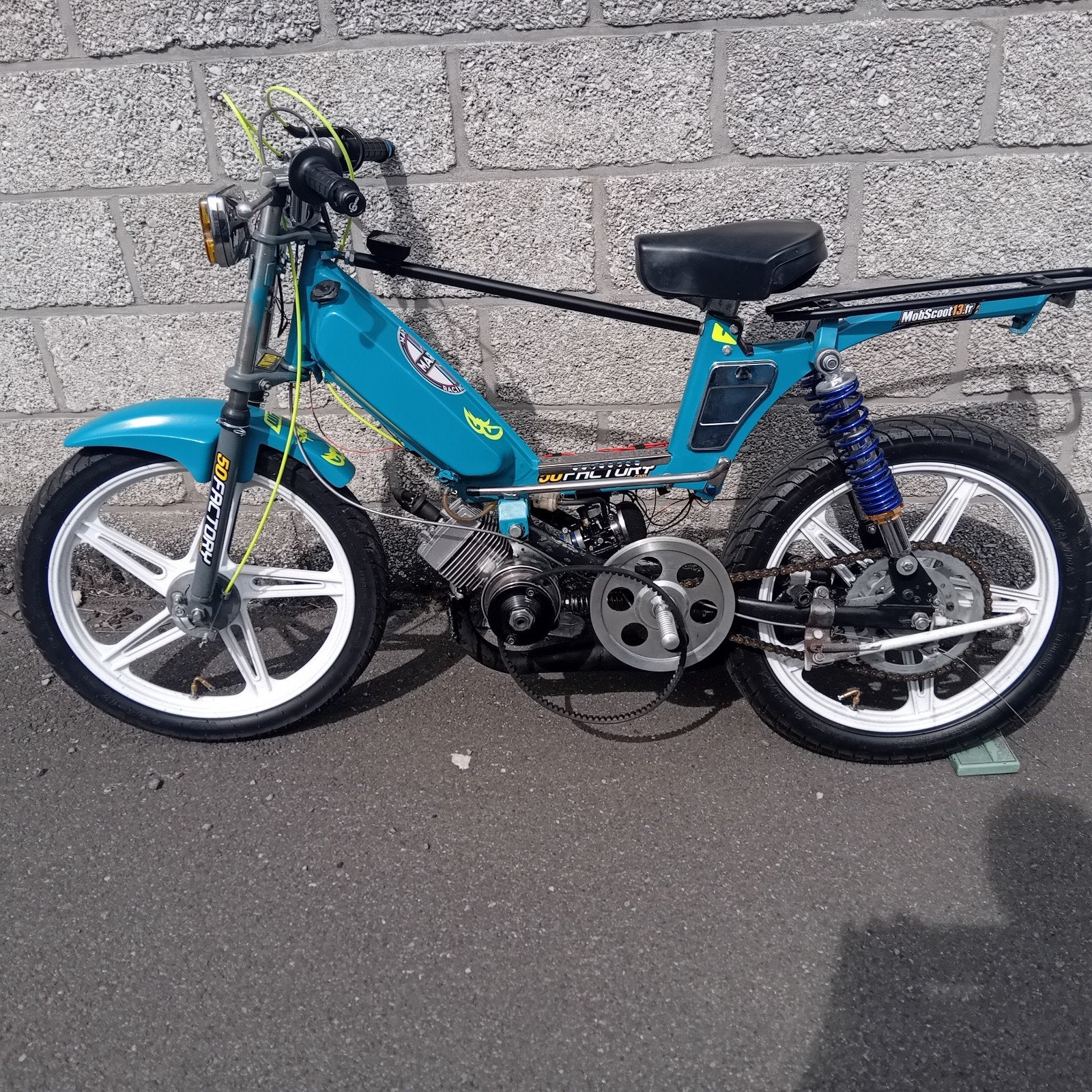 Peugeot 103sp moteur préparé, Vélos & Vélomoteurs, Enlèvement, Utilisé, 65 cm³