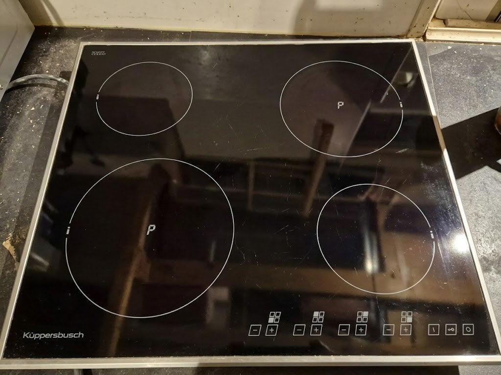 Kupperbusch inductiekookplaat, Elektronische apparatuur, Ophalen, Gebruikt, Inbouw, Inductie