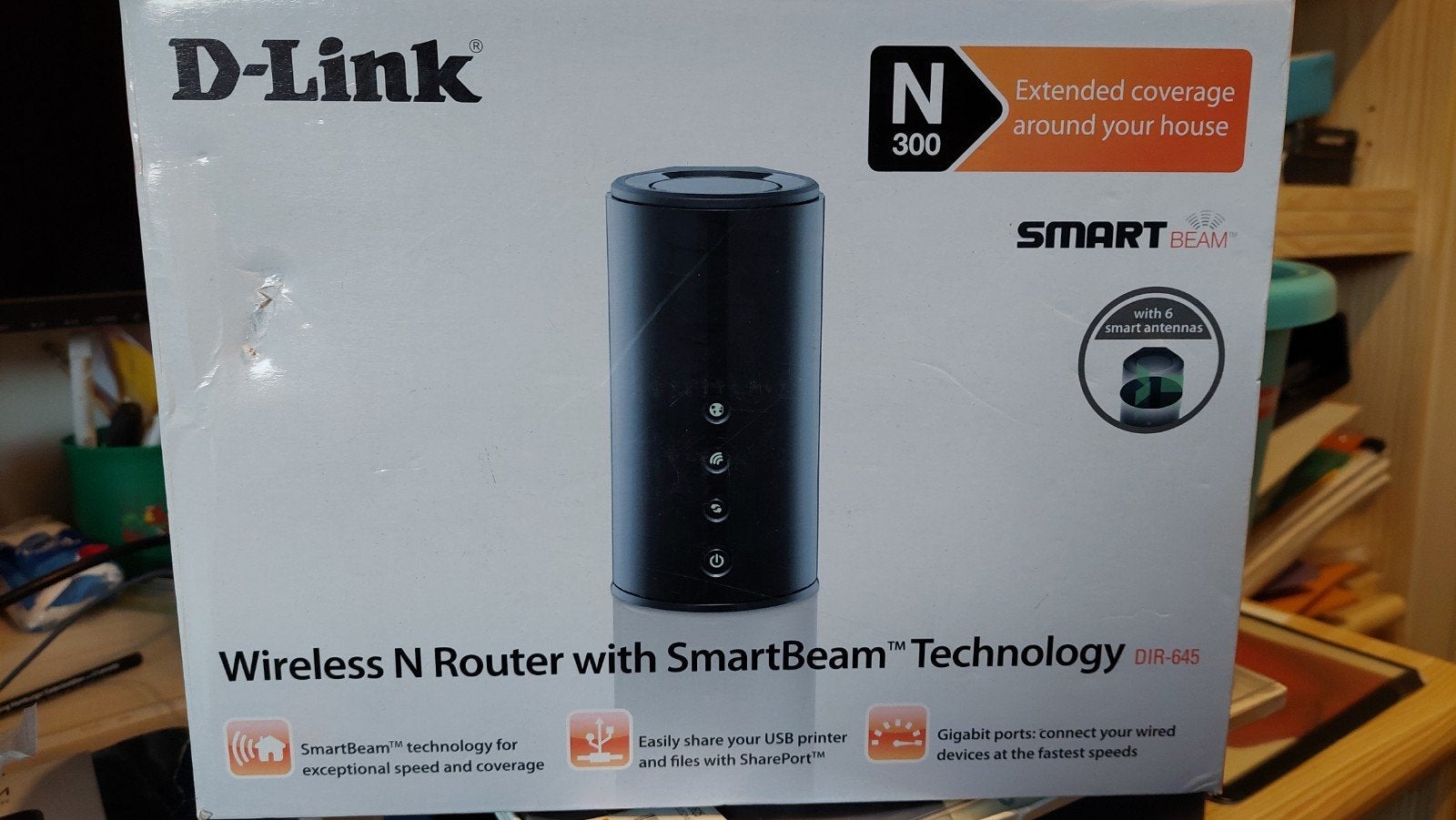 D-linkWireless N Router with Smartbeam Technology DIR 645, Enlèvement ou Envoi, Routeur