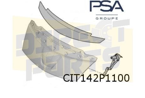 Citroën C-Zero (10/10-) motorkap (te spuiten) Origineel! 160, Neuf, -, -, Capot moteur