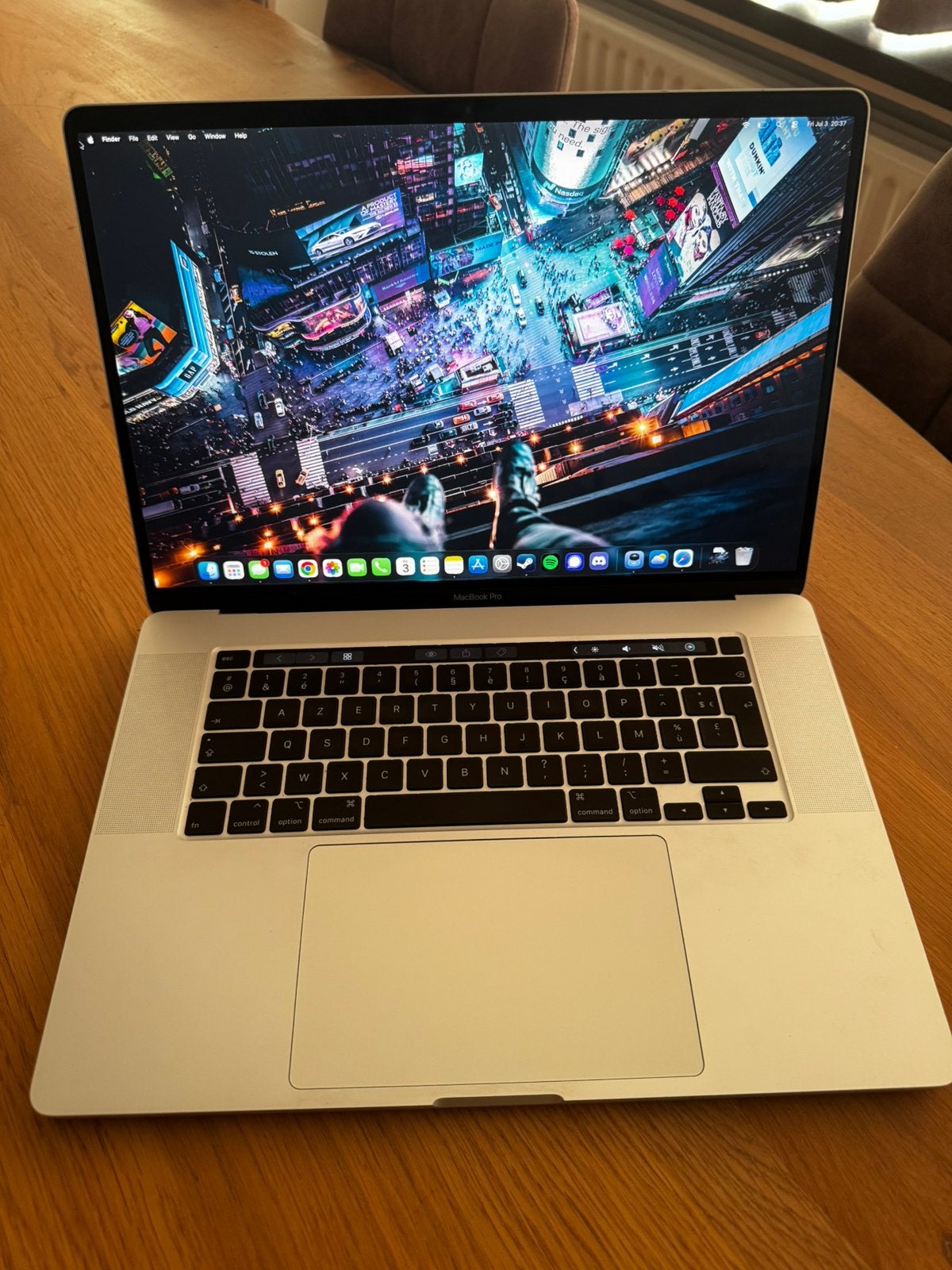 Macbook Pro 16”, 16 pouces, Utilisé, 1 TB ou plus, Azerty