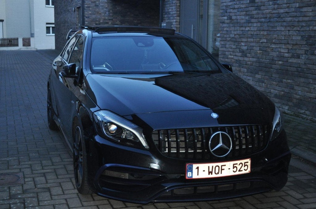 Mercedes A45 AMG, Auto's, Automaat, 4 cilinders, Zwart, 5 zetels