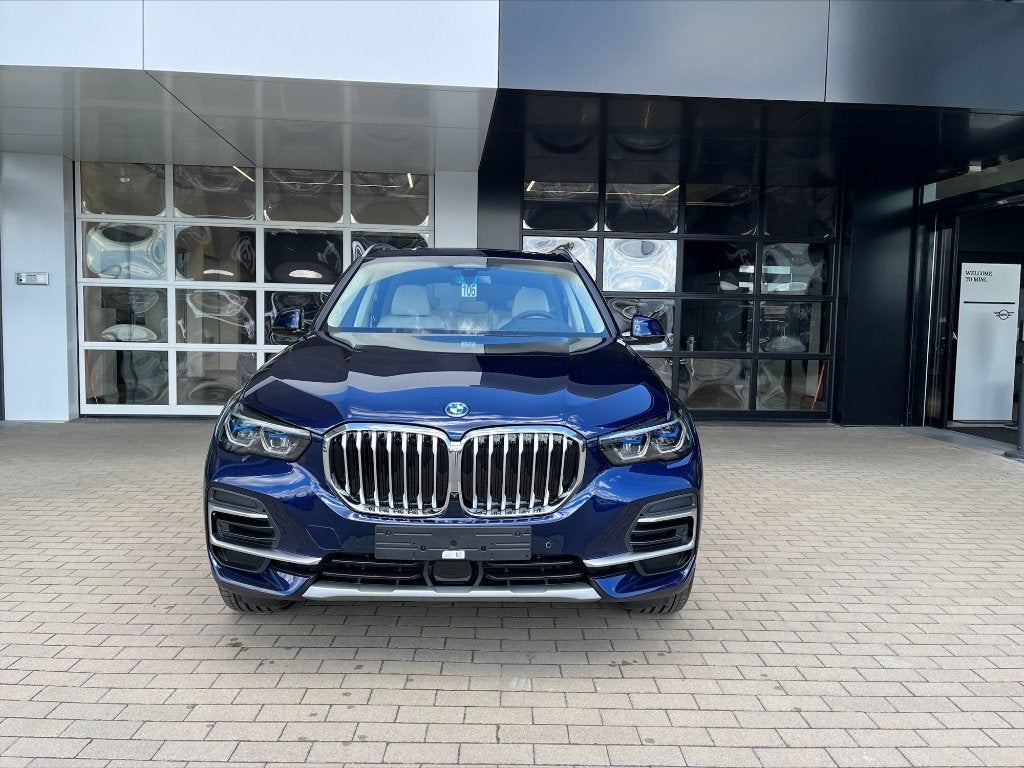 BMW X5 xDrive45e Individual, Auto's, Automaat, Verwarmde buitenspiegels, Blauw, Leder