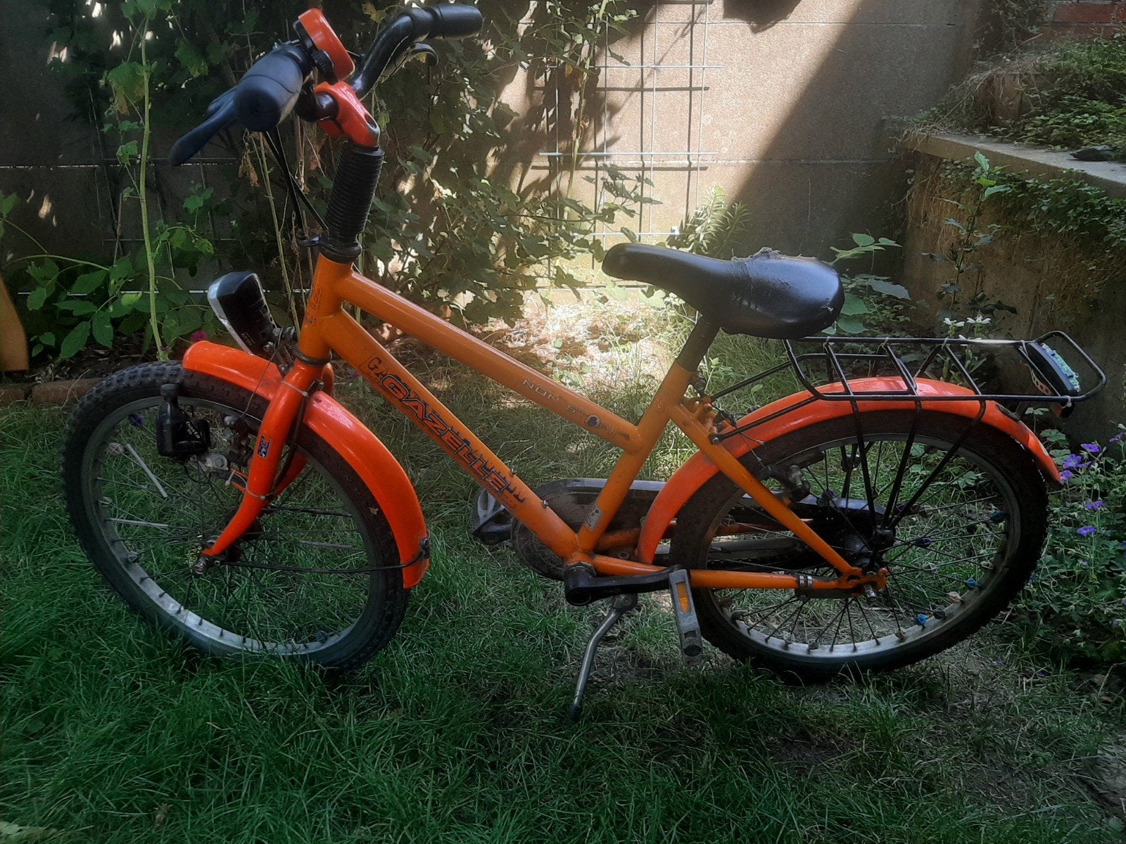 Oranje Gazelle fiets 5-6 jarige, Ophalen, Terugtraprem, Gazelle, 16 tot 20 inch