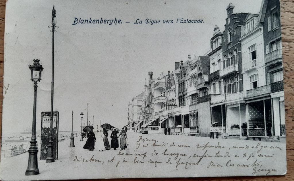 Blankenberghe BLANKENBERGE ZEEDIJK les VILLAS, Verzenden