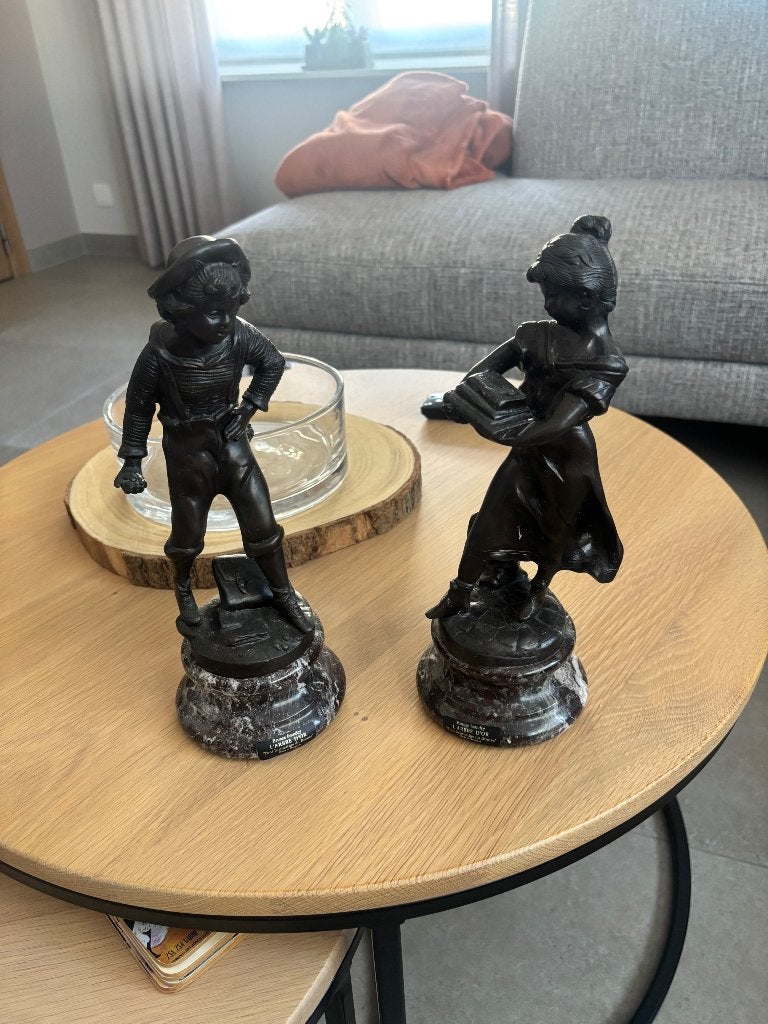 Bronzen beeldjes, Antiek en Kunst, Ophalen, Brons