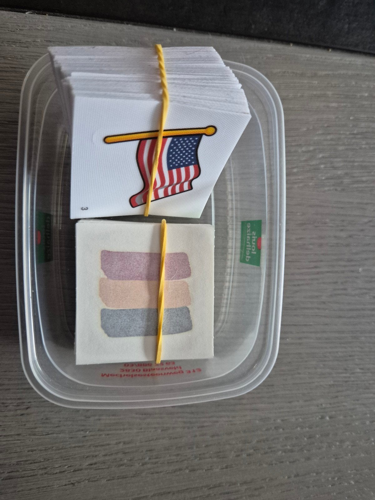Stick it delhaize, Verzamelen, Ophalen