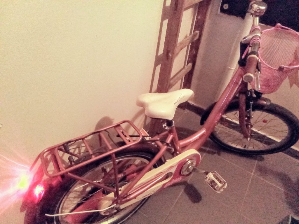 Meisjes stadsfiets 4j - 8j., Ophalen, Gebruikt