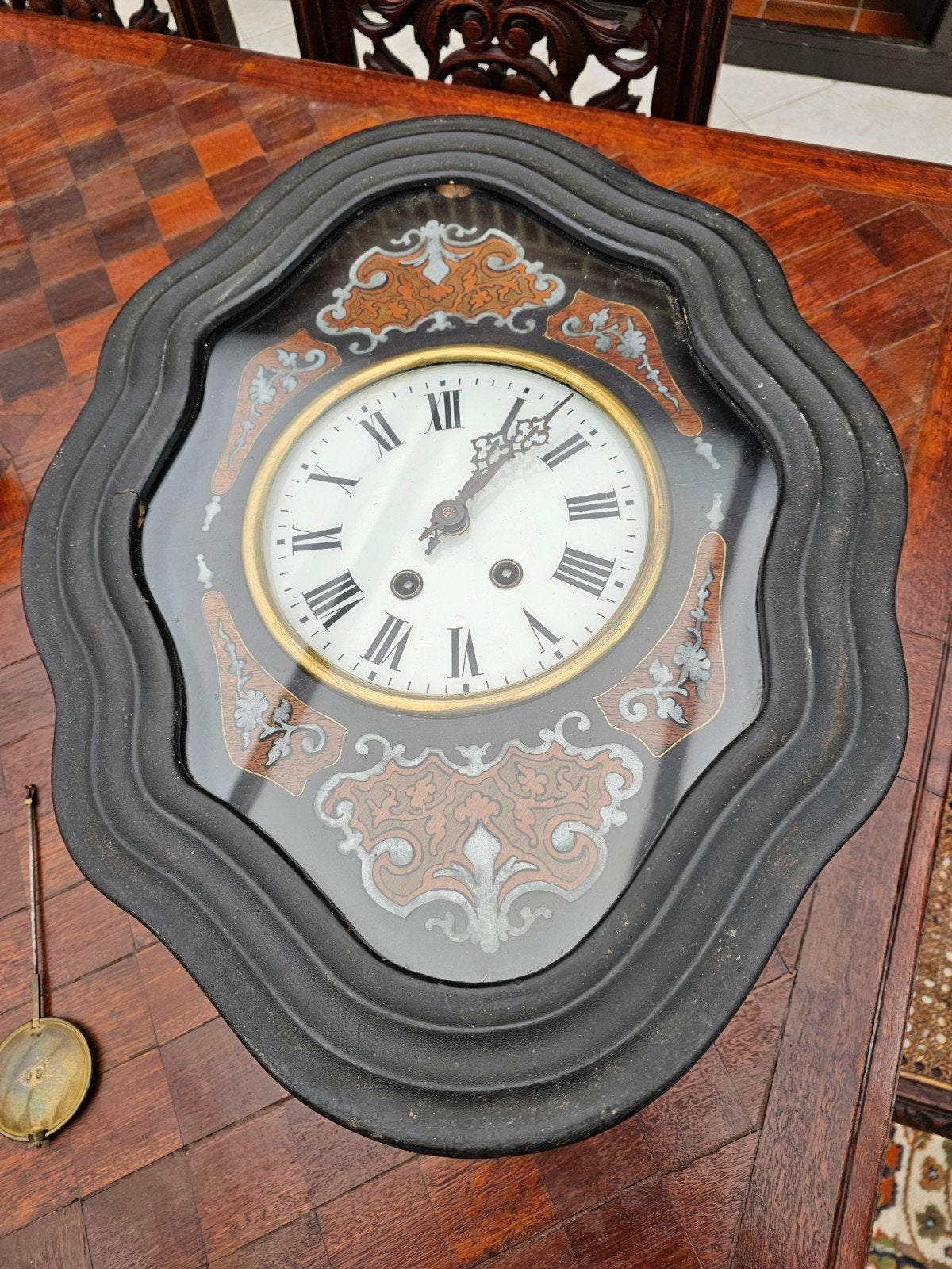 oeil de boeuf of ossenoog klok, Antiek en Kunst, Ophalen