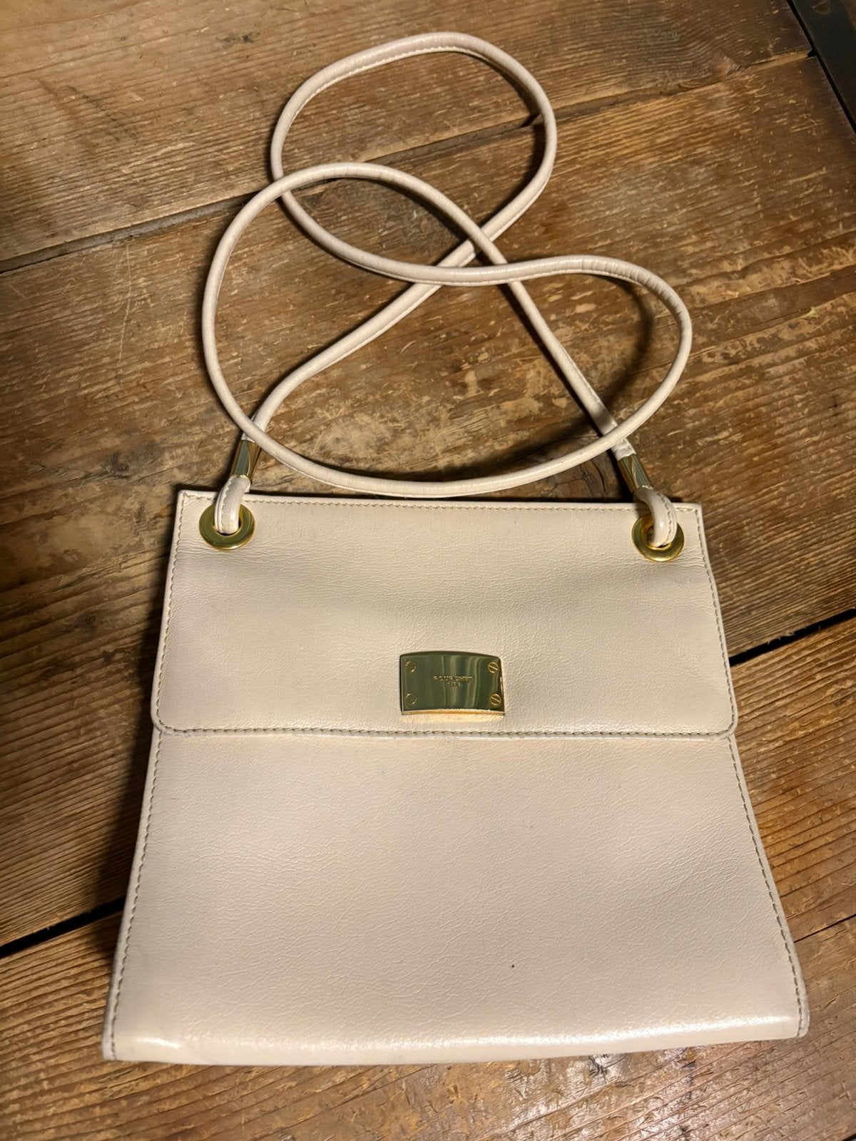 SAC - SACOCHE Dame POURCHET PARIS renommée de qualité, Enlèvement ou Envoi, Comme neuf, Beige, Sac à main