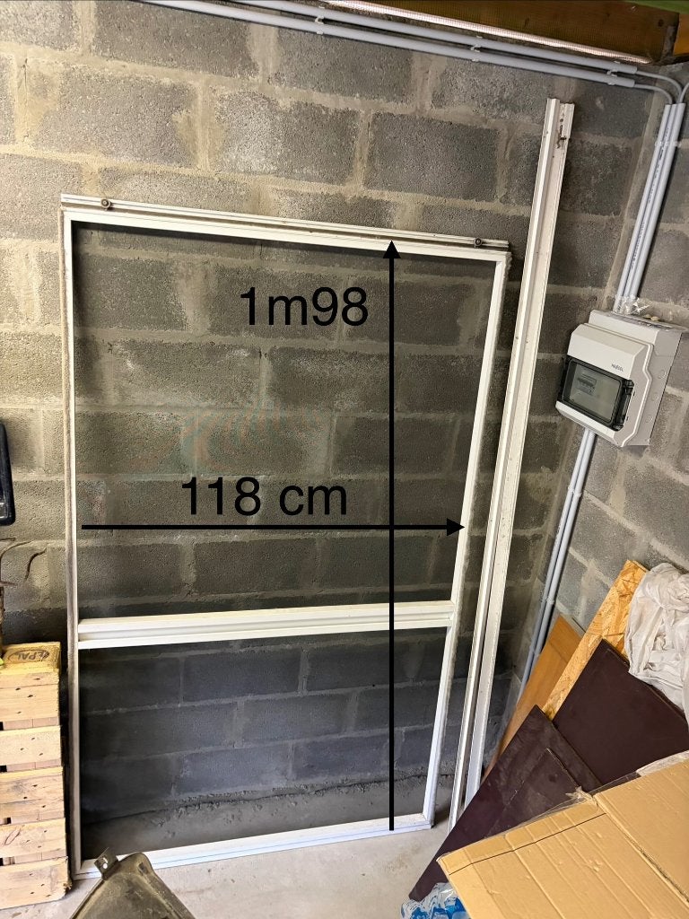 Moustiquaire porte coulissante, Bricolage & Construction, Moins de 200 cm, Comme neuf, Enlèvement, Autres types