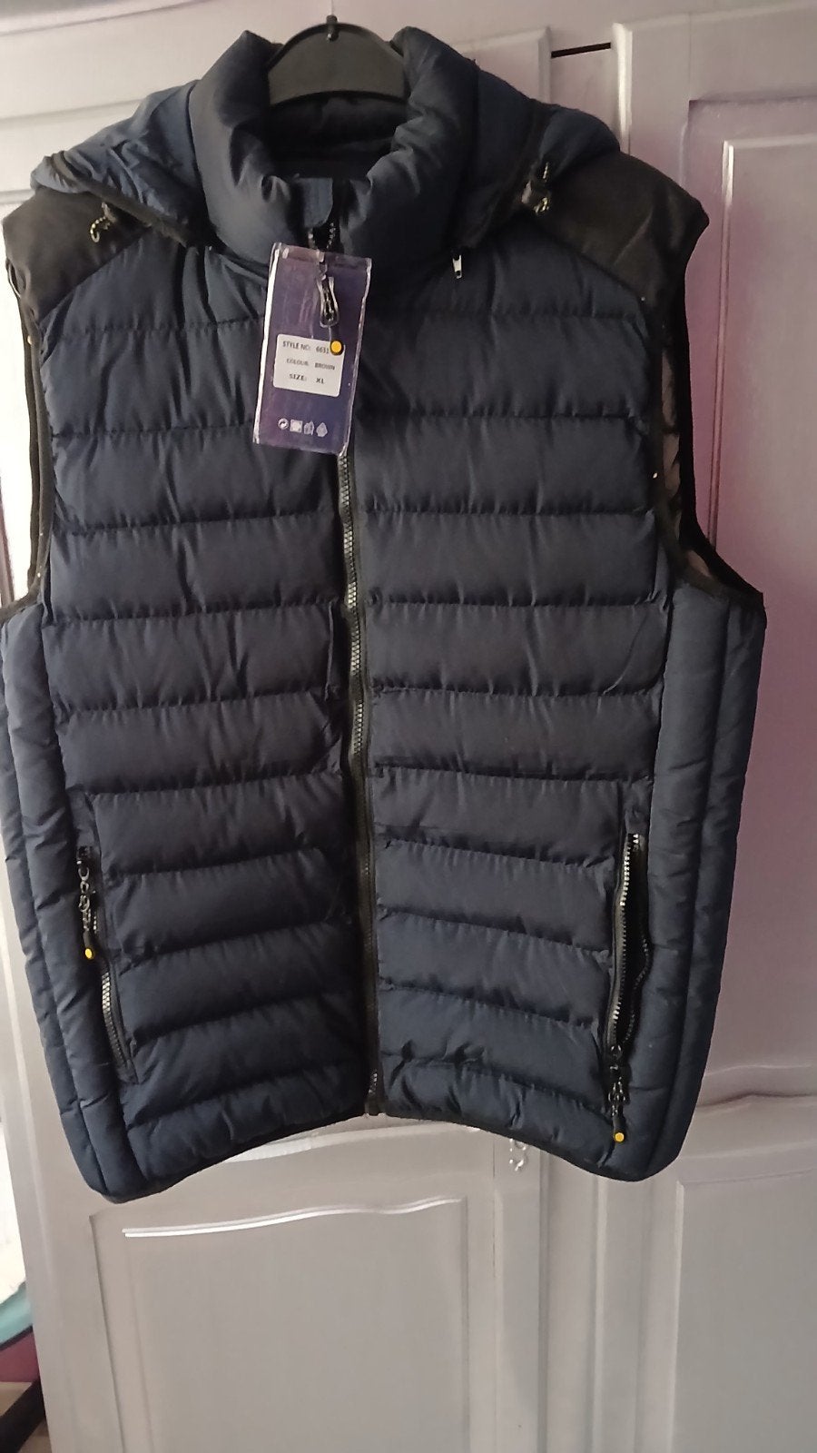 doudoune avec capuche, Vêtements | Hommes, Blousons sans Manches, Enlèvement, Bleu