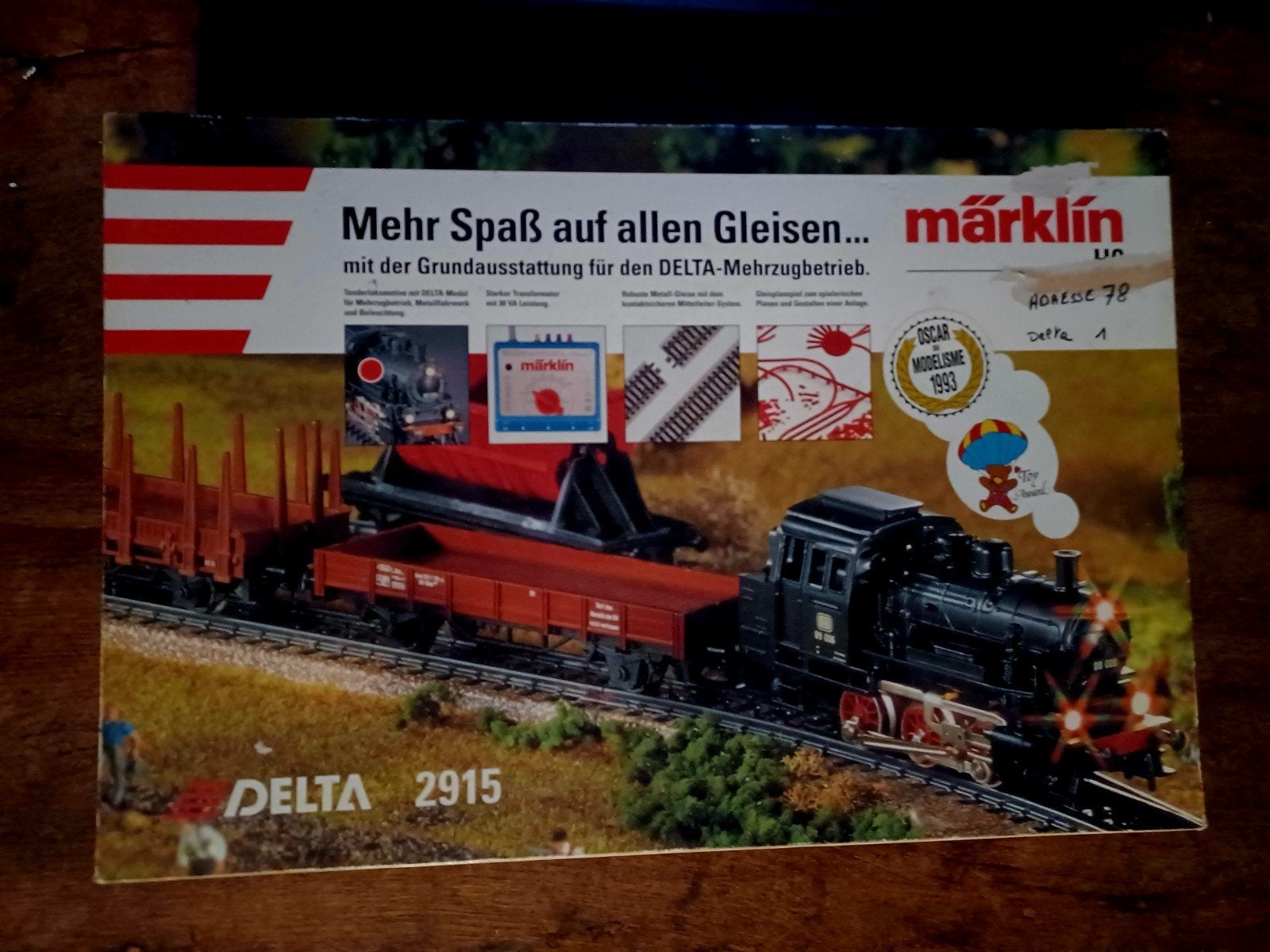 MARKLIN HO 2915, Hobby & Loisirs créatifs, Neuf, Enlèvement ou Envoi, Courant alternatif, Set de Trains