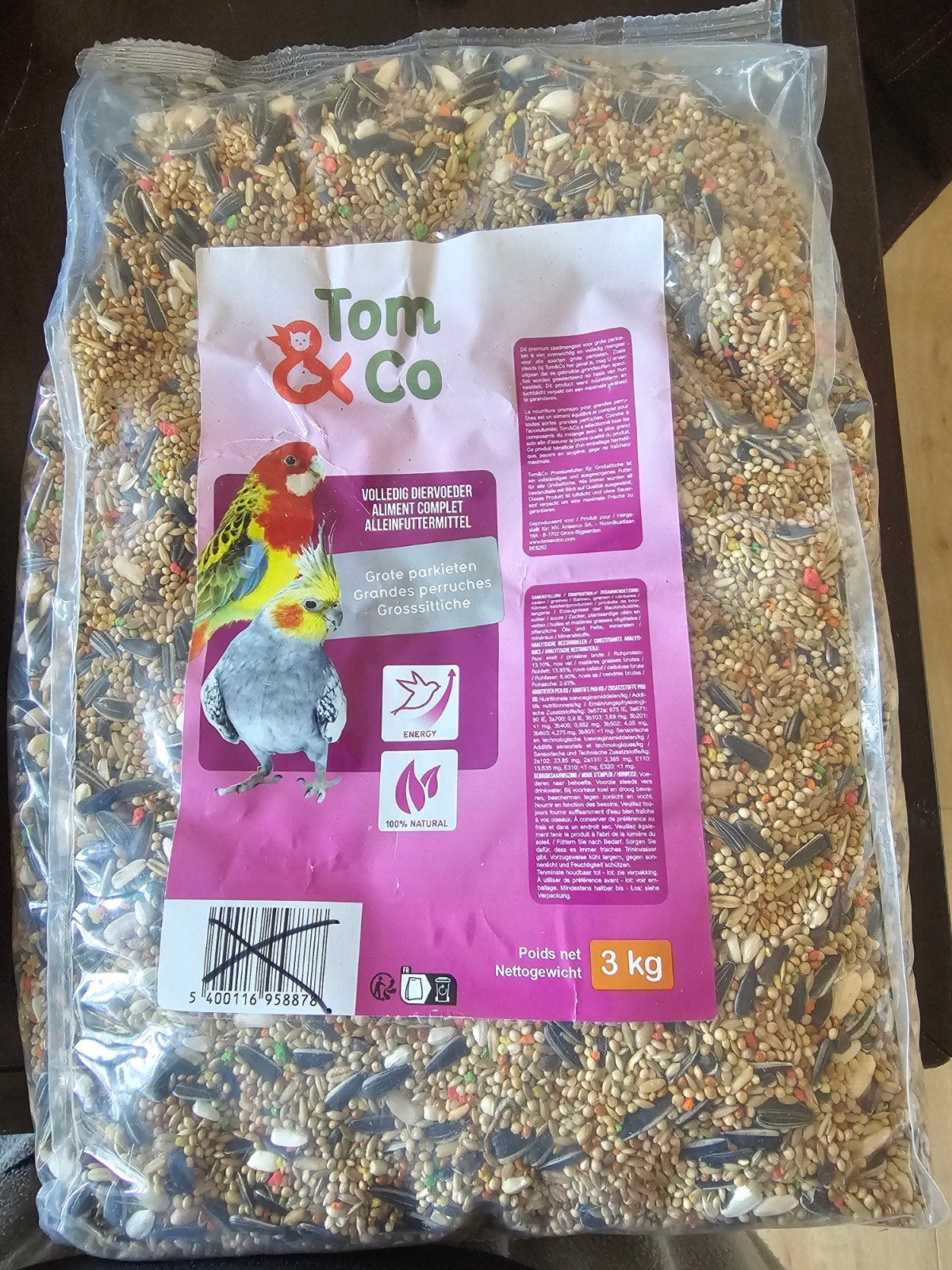 Nourrir les grandes perruches, Animaux & Accessoires, Enlèvement