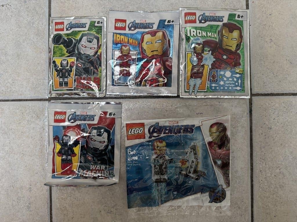 Lego Lot - Marvel Avengers - Polybags, Neuf, Pièces supplémentaires incluses, Enlèvement ou Envoi, Marvel