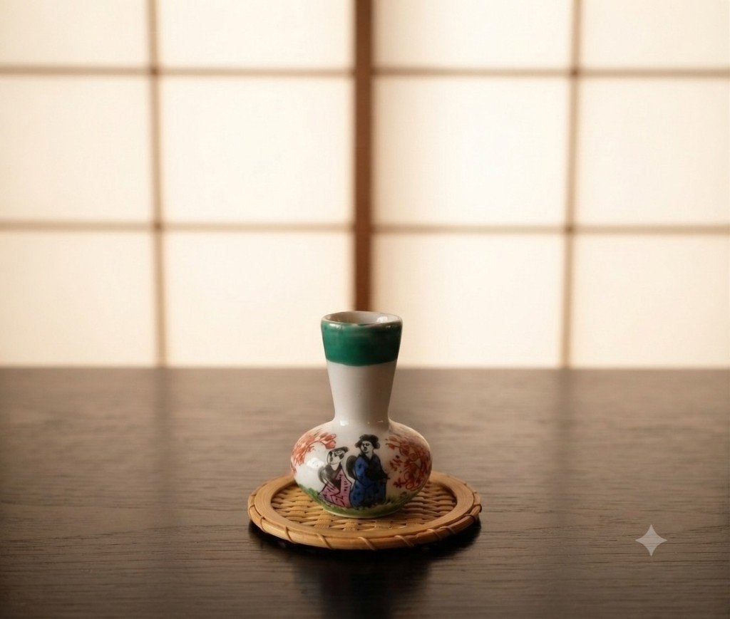 Vase miniature japonais Vintage Action-Lobeco, Antiquités & Art, Envoi