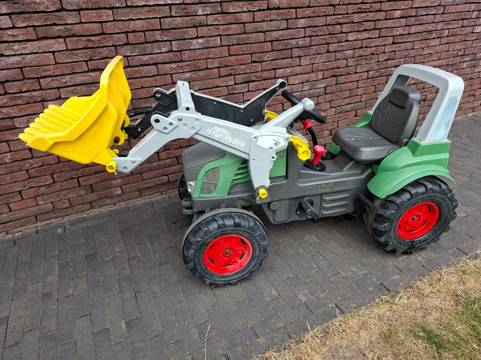 Traptractor Fendt met 2 karren, Kinderen en Baby's, Ophalen