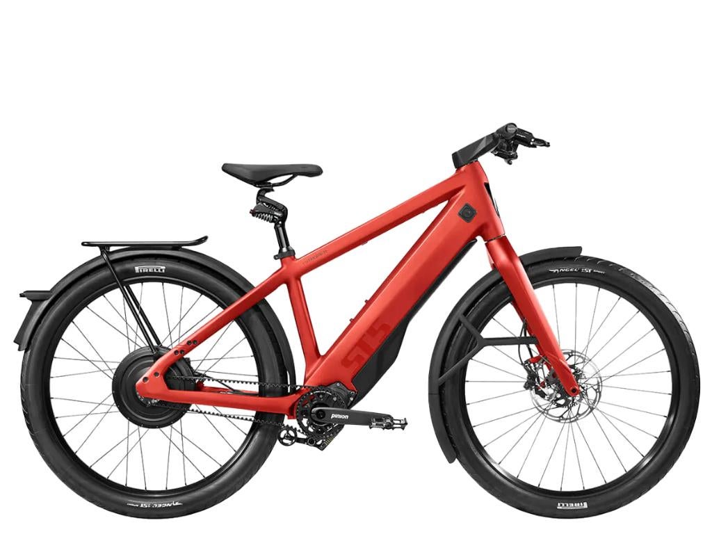 STROMER ST5 PINION, FRAME M, RED, Ophalen, Zo goed als nieuw, 51 tot 55 cm, Stromer