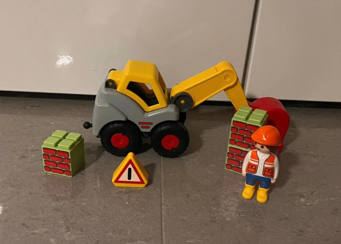 Playmobil, Ophalen, Zo goed als nieuw, 1.2.3, Complete set