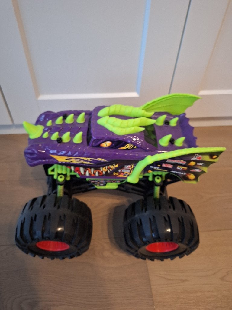 Monstertruck, Kinderen en Baby's, Speelgoed |Speelgoedvoertuigen, Ophalen, Zo goed als nieuw