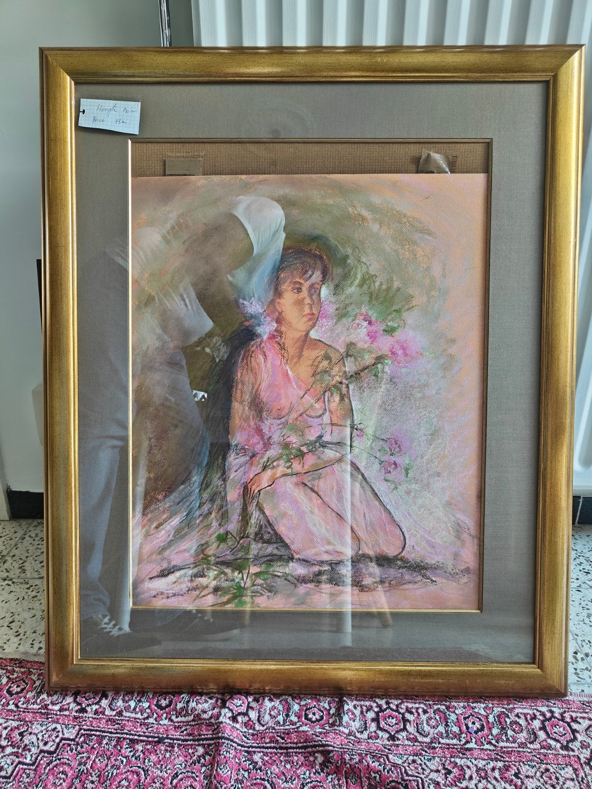 mooie kader 90 x 73 cm, Antiek en Kunst, Ophalen