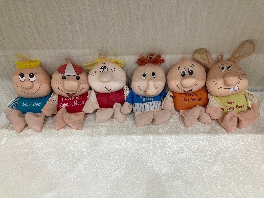zolderopruiming: WILBUR and Friends poppetjes - RUSS (1980), Ophalen of Verzenden, Gebruikt