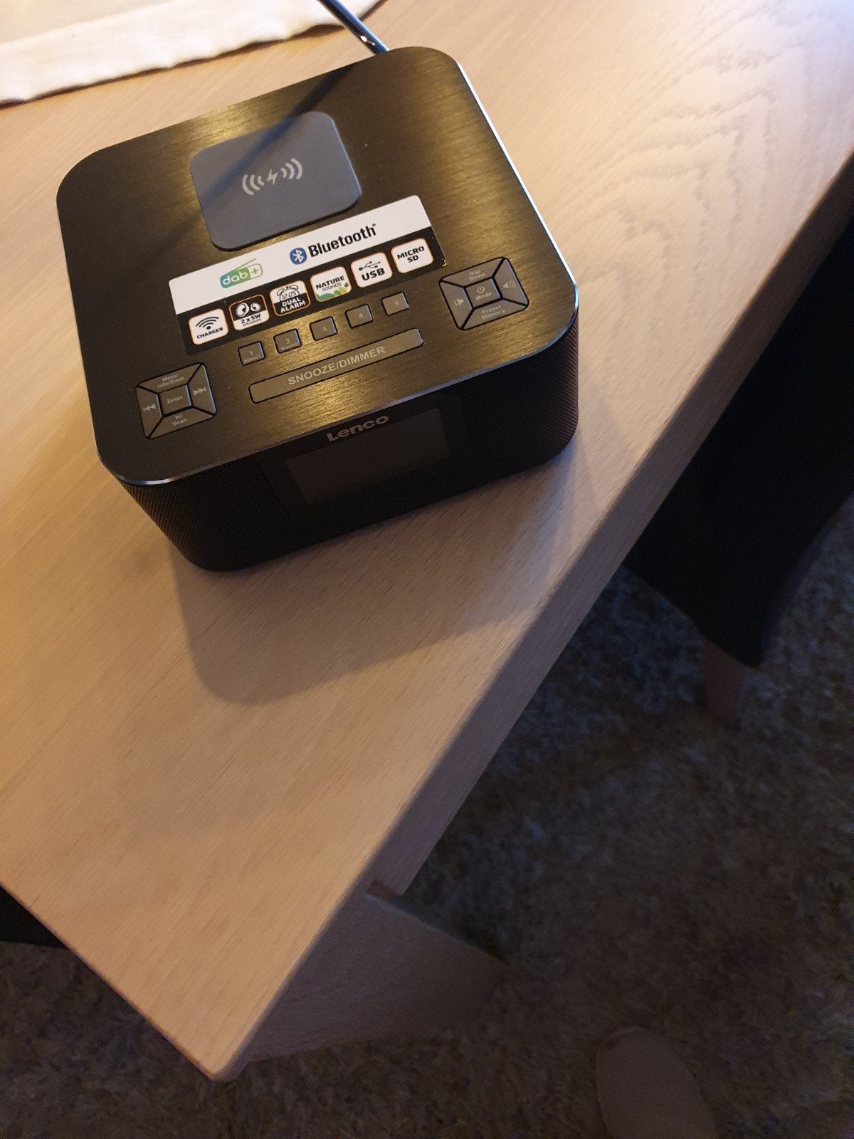 Radio-réveil Lenko DAB+, Electroménager, Enlèvement
