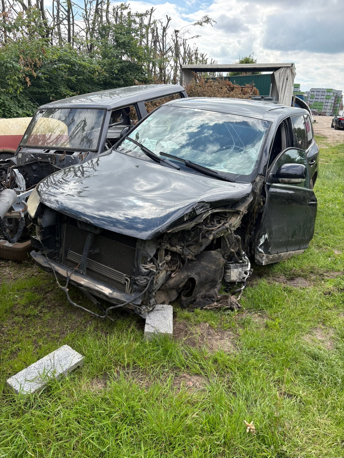 Volkswagen Touareg (épave), Enlèvement, Volkswagen