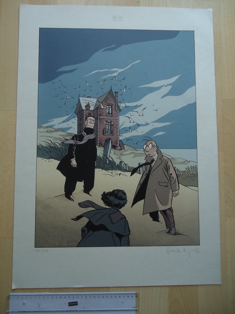 Théodore Poussin 150 ex, années90, Livres, Une BD, Utilisé, Le Gall, Enlèvement