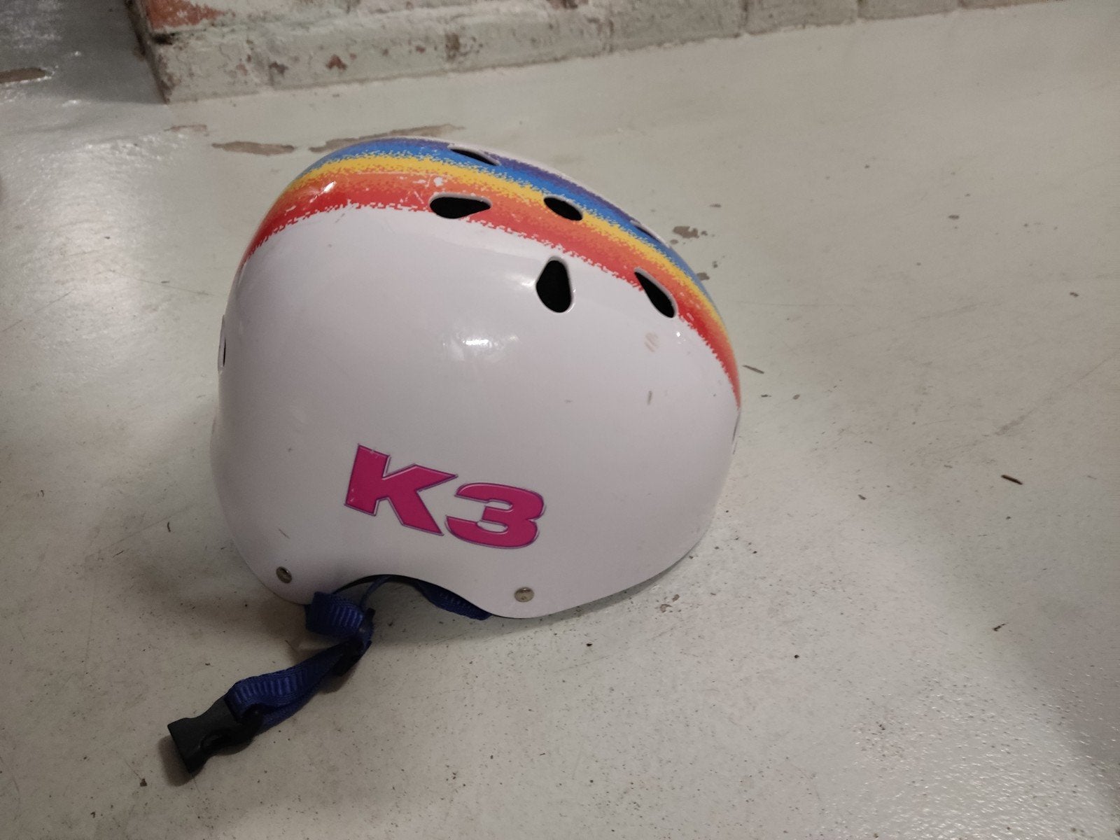 k3 helm fiets, Enlèvement