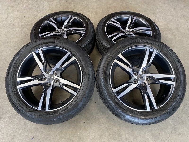 19 inch originele R Design velgen + winterbanden Volvo XC60, Pneus et Jantes, Pneus hiver, -, 19 pouces