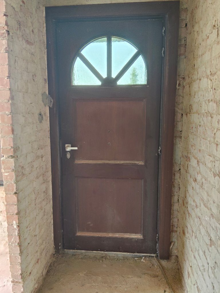 houden voordeur, Doe-het-zelf en Bouw, Deuren en Vliegenramen, Ophalen, Gebruikt, Hout