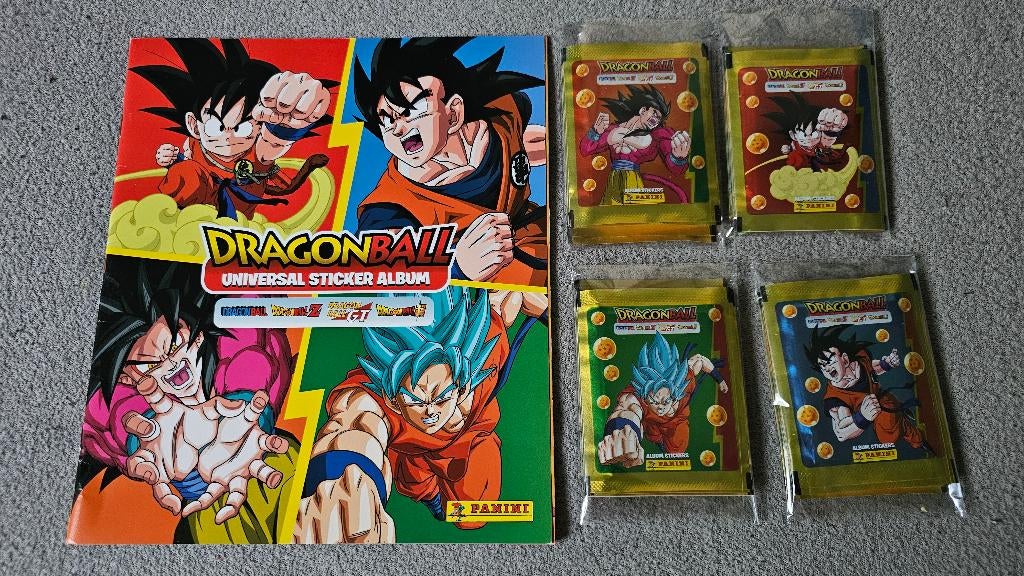 Universal dragon ball Z sticker album panini, Boeken, Ophalen of Verzenden, Zo goed als nieuw, Panini