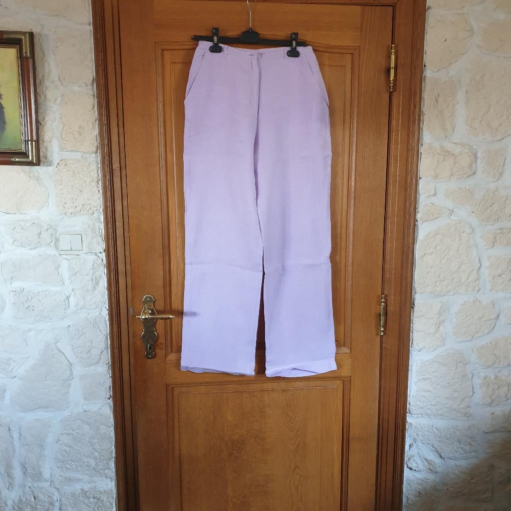 Pantalon en lin parme Etam, Vêtements | Femmes, Enlèvement