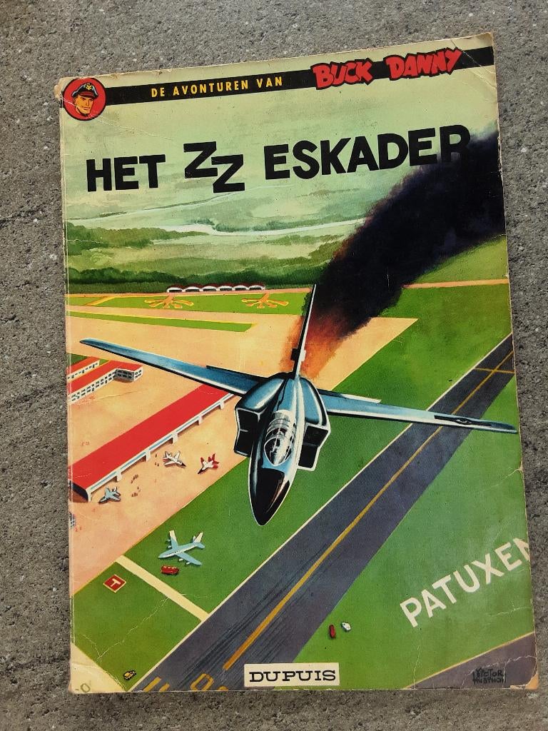 Strip>> Buck Danny >>Het ZZ eskader>> zie beschrijving, Une BD, Enlèvement ou Envoi, Utilisé