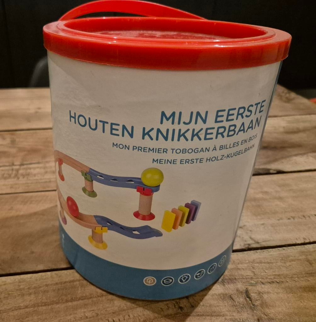 Mijn eerste houten knikkerbaan, Ophalen, Zo goed als nieuw