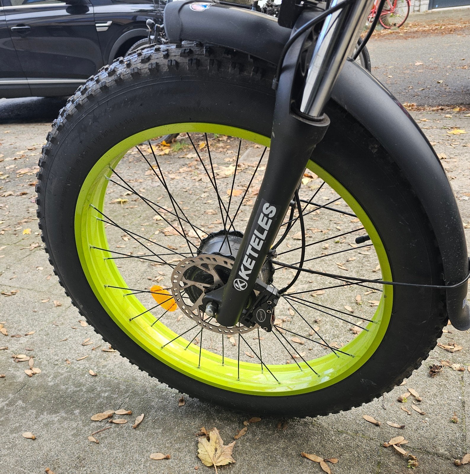 Electrische mountainbike/fatbike dual motor, goed als nieuw, 51 à 55 cm, Enlèvement, Comme neuf, 50 km par batterie ou plus