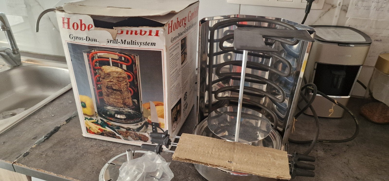 döner kebap grill, Zakelijke goederen, Horeca | Keukenapparatuur, Ophalen of Verzenden